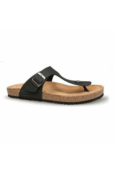 Ceyo Men's Black Flip Flops 9910-m