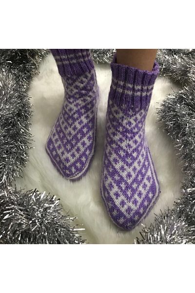 El Emeği Göz Nuru Botine tricotate manual Beykan