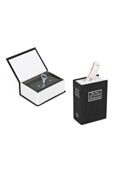 Genel Markalar Kitap Görünümlü Mini Gizli Kasa Kumbara