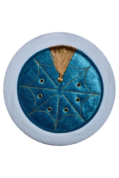 şahinbak Men's Turquoise Felt Sultan Sarık