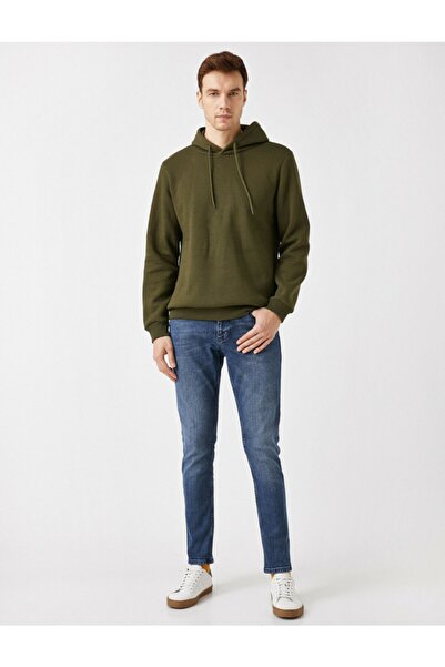 Koton Pantaloni blumarin Micheal skinny pentru bărbați