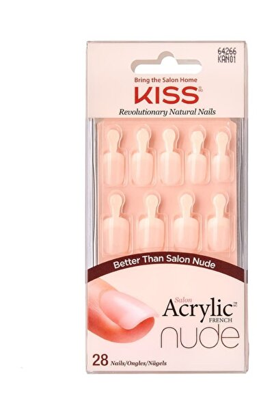 Kiss Takma Tırnak Seti Tırnak Yapıştırıcılı - Kan01c - 731509642667