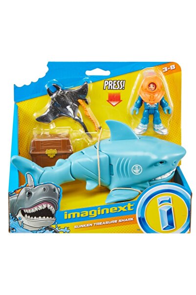 Imaginext Köpekbalığı Serisi Araçlar Batık Hazine Gkg79