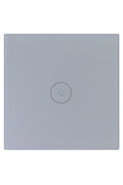 Genel Markalar As871 Eu Wifi Dokunmatik Akıllı Tekli Duvar Lamba Açma Anahtarı Tuya Destekli