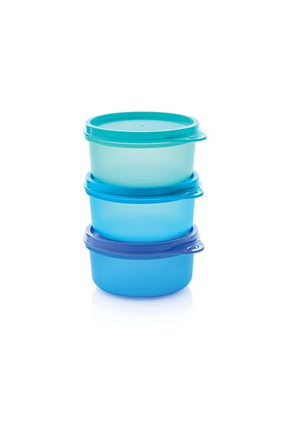 Tupperware Blue Triplets