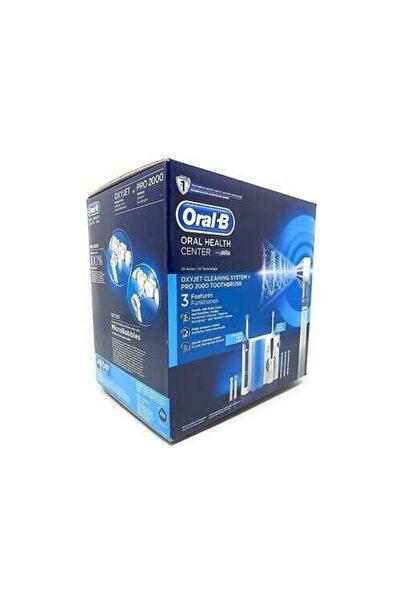 Oral-B Oxyjet Ağız Duşu Center Oc501 + Pro 2000 Diş Fırçası Bakım Seti