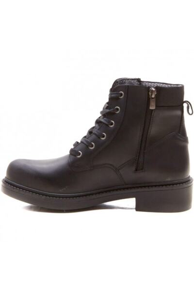 Scooter Erkek Siyah Hakiki Deri Termo Bot 20 M5121