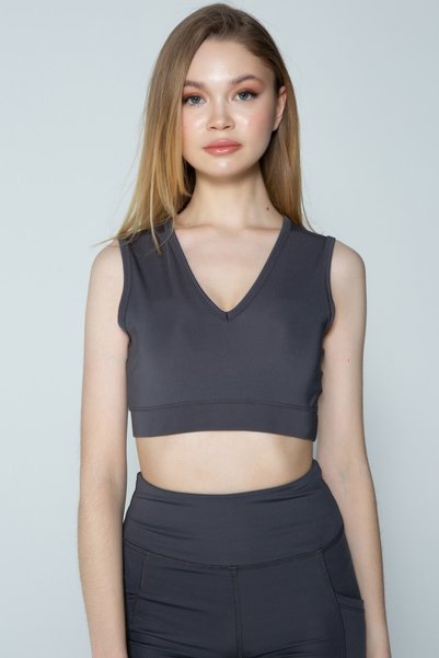 İzumi Sport Women's Gray Sports Bustier