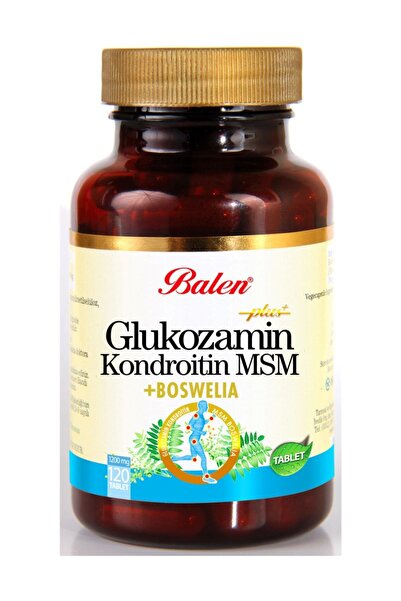 ÖZAŞ Balen Glukozamin Kondroitin Msm + Boswellia Tablet 120 X 1200 Mg
