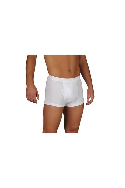 CARETEX High Absorbent Black Boxer Briefs - Antiallergic, Washable and Liquid Proof
