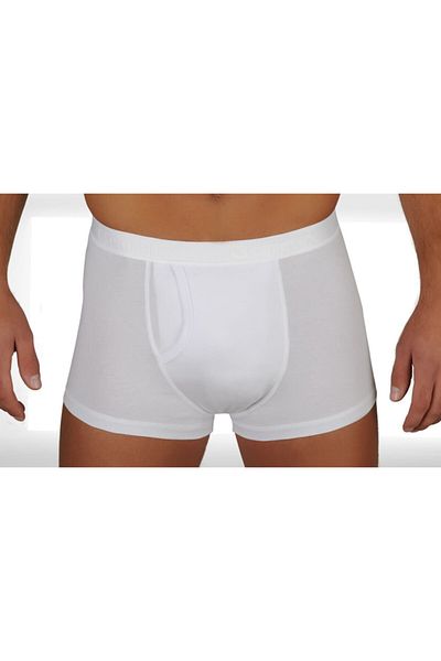 CARETEX White L Boxer - Lightweight, Antiallergic, Washable and Liquid Proof
