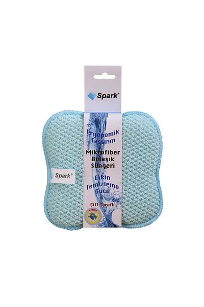 Spark Microfiber Dish Sponge Set of 4