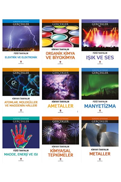 Tübitak Yayınları Tübitak Fiziği-kimyayı Tanıyalım Serisi 9 Kitap 12+ Yaş