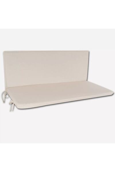 Genel Markalar Arkalıklı Bank Minderi Krem 110x50x5cm.