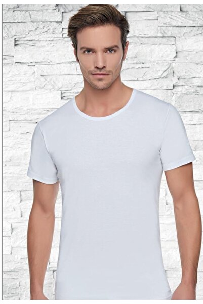 Tutku 6 قطع من القطن الممشط برقبة دائرية