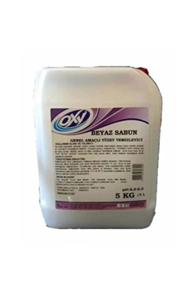 Oxy Genel Amaçlı Yüzey Temizleyici Beyaz Sabun 5 Kg.