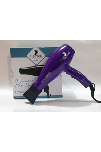 Hector مجفف شعر أرجواني 3500 توربو 2400 وات