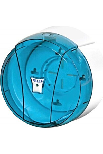 Palex 3442-1 Mini Pratik Tuvalet Kağıdı Dispenseri Şeffaf Mavi
