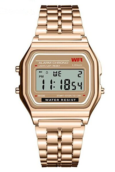 Chrono Retro Klasik Dijital Spor Kadın Kol Saati A158 - A159