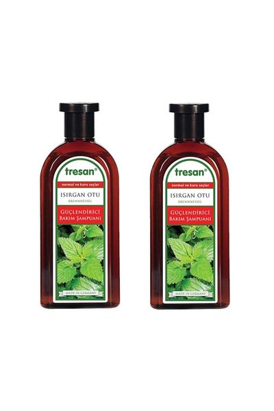 Tresan Nettle - Strengthening Care Shampoo 300ml X2 Pieces