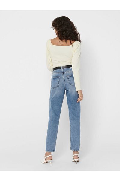 ONLY Onlveneda Life Mom Jeans pentru femei Rea7452 Pantaloni din denim 20 ani 15193864