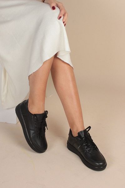 İnan Ayakkabı Pantofi Insports Black Air (TALPA 3CM)
