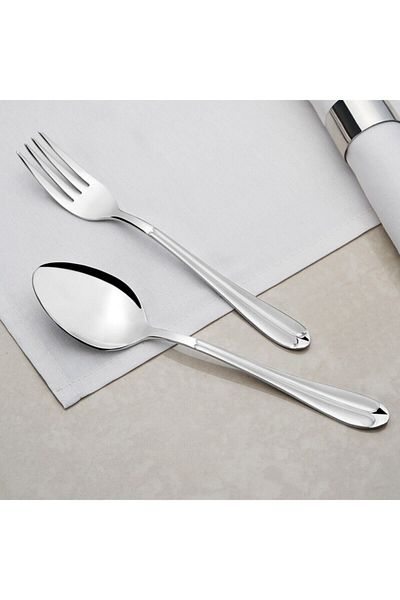 Nehir Saray Sade Dessert Spoon 12 Pack 50 Years Warranty