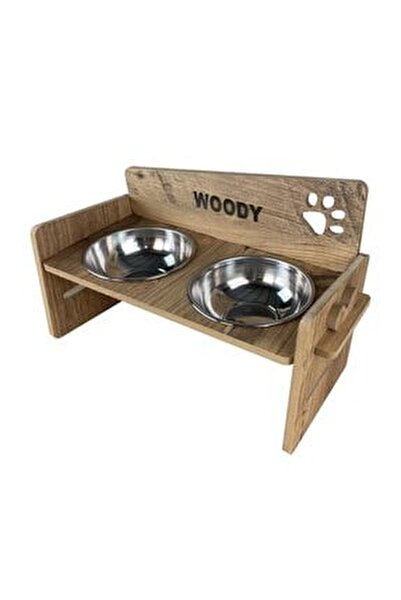 odunconcept yuksekligi ayarlanabilir kedi ve kucuk irk kopek mama ve su kabi celik kaseli ahsap desenli level fiyati yorumlari trendyol