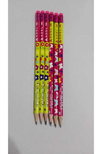 Adel Pencil Set of 6 Girl Model