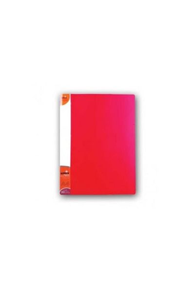 Umix Basic Presentation File 20 Pieces Red