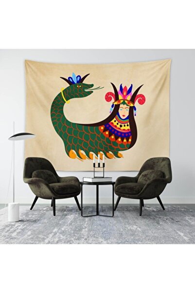 PASAJ HOME Şahmeran Duvar Örtüsü