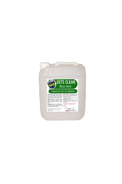 DENEYKİMYA Experiment Chemistry Gets Clean Glycerin Hand Liquid Soap - 5kg