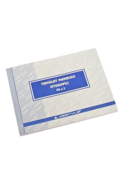 ÖZKAN 12 Li Paket Tahsilat Makbuzu Otokopili 50x2 Nüsha No:3