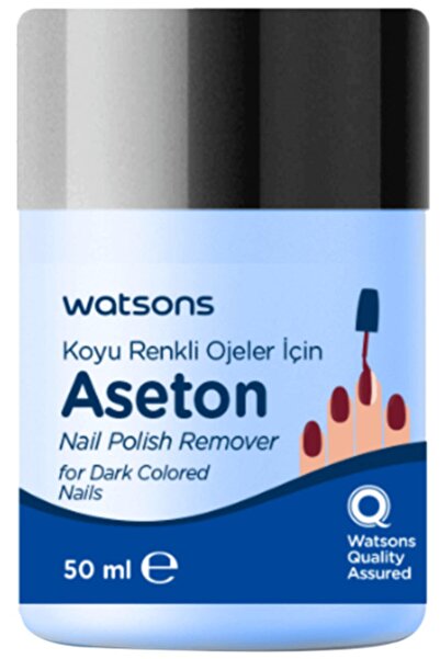 Watsons Koyu Renk Ojeler Için Aseton 50 Ml