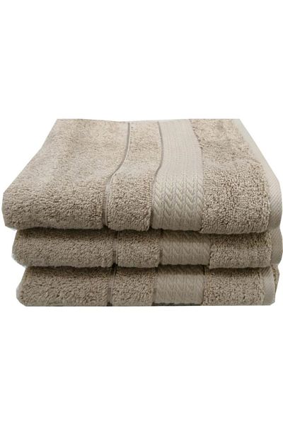Özdilek Trendy Beige Hand Towel 50 x 90 cm