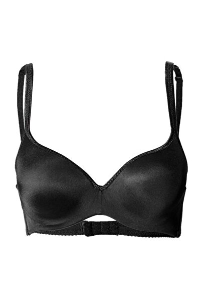 NBB 3576 Kadın Elastan Micro Kaplı Destekli Sütyen Siyah