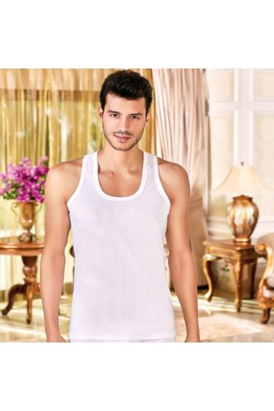 Berrak 1004 Men's 3 Pack Classic Undershirt (1004)100% Cotton