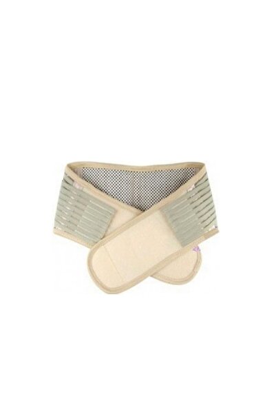 DR . Cornell 16 Mıknatıslı Manyetik Bel Korsesi (Krem)