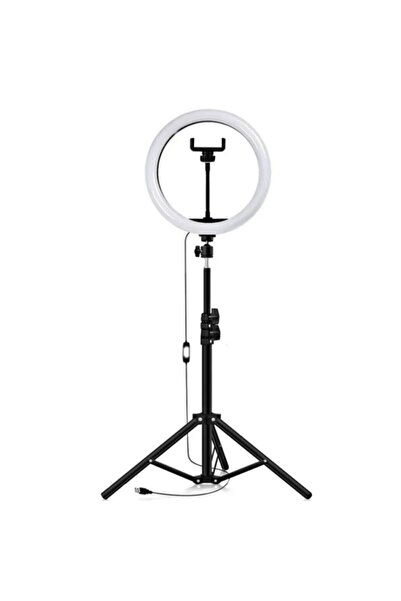 Soligor Ring Light Led 14 Inc Youtube ,makyaj,kuaför 2 M Tripod
