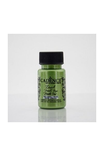 Cadence Dora Simli Metalik Boya 183-canlı Yeşil 50ml