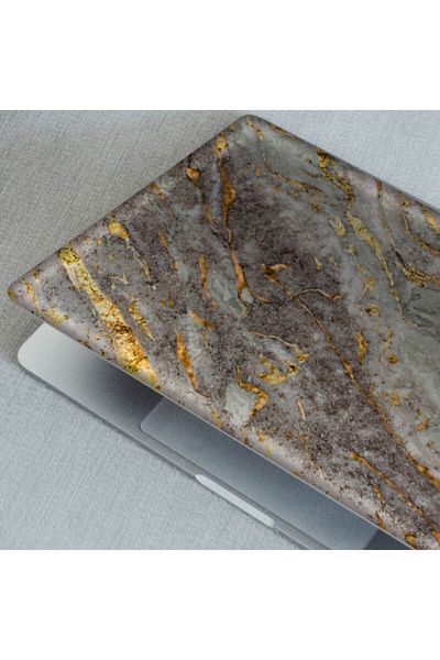 Artikel Brown Gold Marble Notebook Sticker