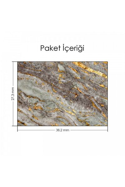 Artikel Brown Gold Marble Notebook Sticker