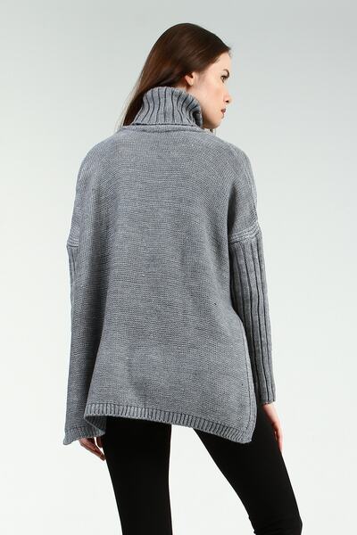 Collezione Gri Kadın Yeşil Spor Regular Tunik Uzun Kol