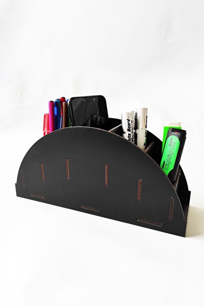 woodsia Οβάλ οργάνωσης γραφείου για στυλό (ΜΑΥΡΟ)