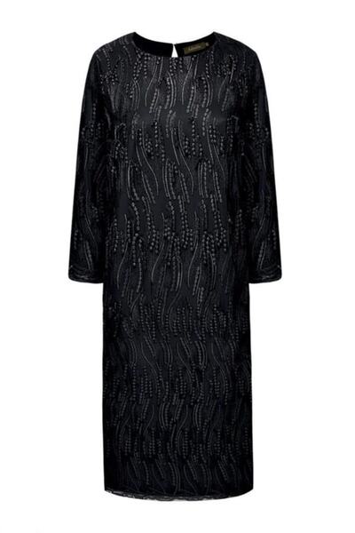 Faberlic Black Lace Laced Dress Size 34
