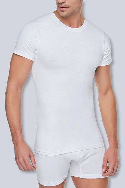 Tutku Pachet de 3 0105 Tricou pentru bărbați cu guler zero