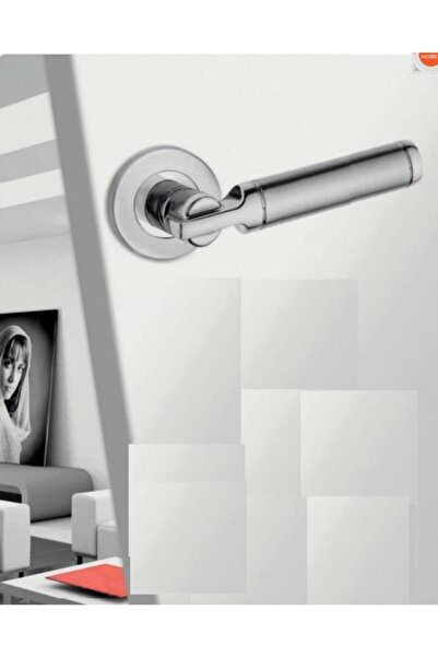 Nobel Kapı Kolu Rozetli Verda Yale Nikel Inox