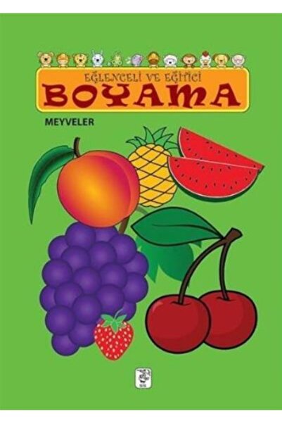Eğlenceli ve Eğitici Boyama - Meyveler