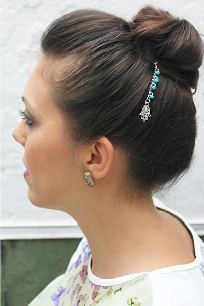 New Obsessions Fatma Ana Charm Set of 2 Hair Clips