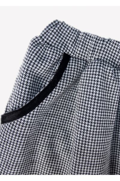 Ozmoz By Mukadder Özden Girl's Winter Skirt with Elastic Waist